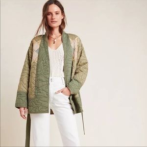 Anthropologie Quilted Patchwork Kimono Jacket - NWT